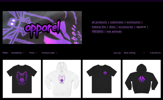 news 3 April 2023 - more apparel is now live! + CITES bans?