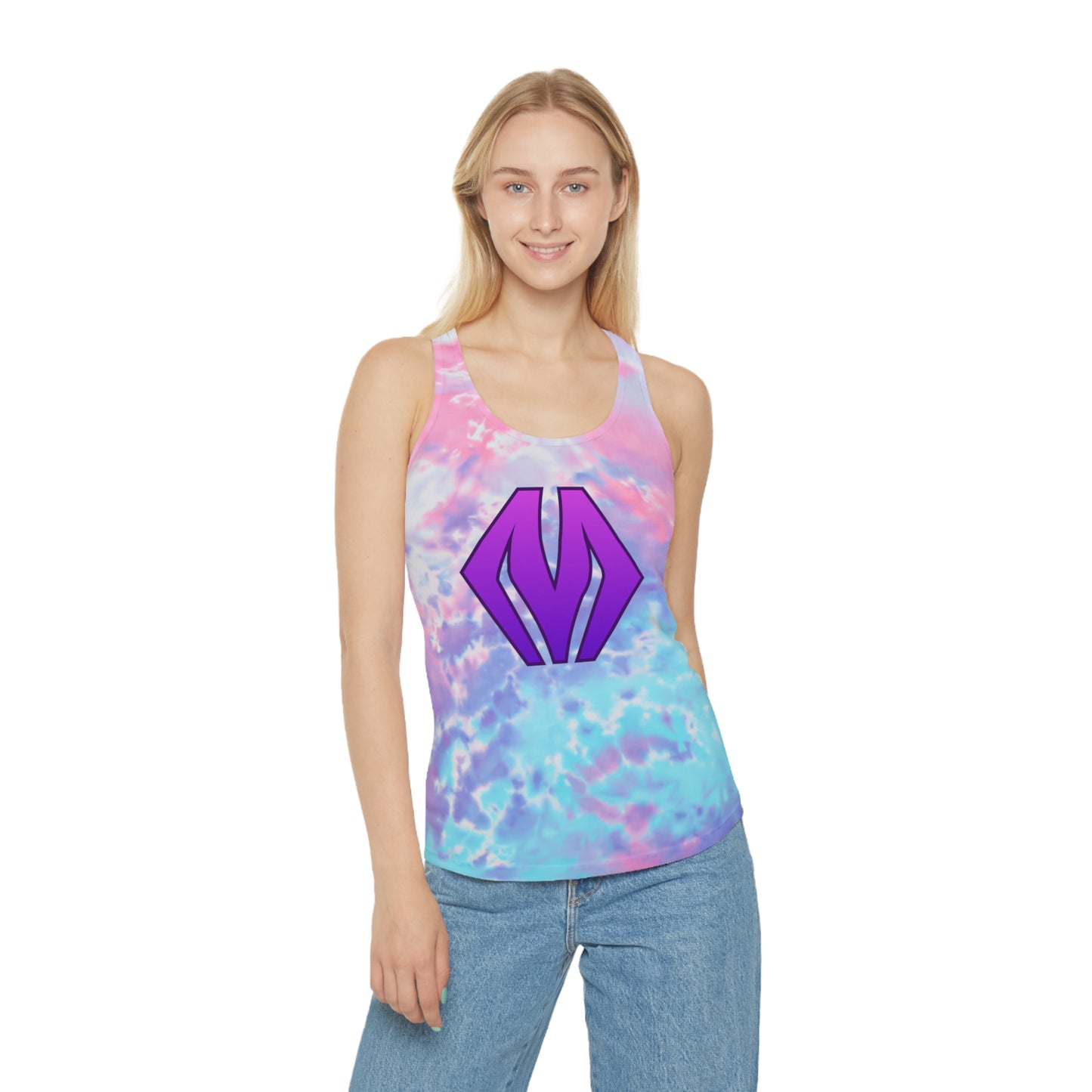 Tie Dye Racerback Tank Top
