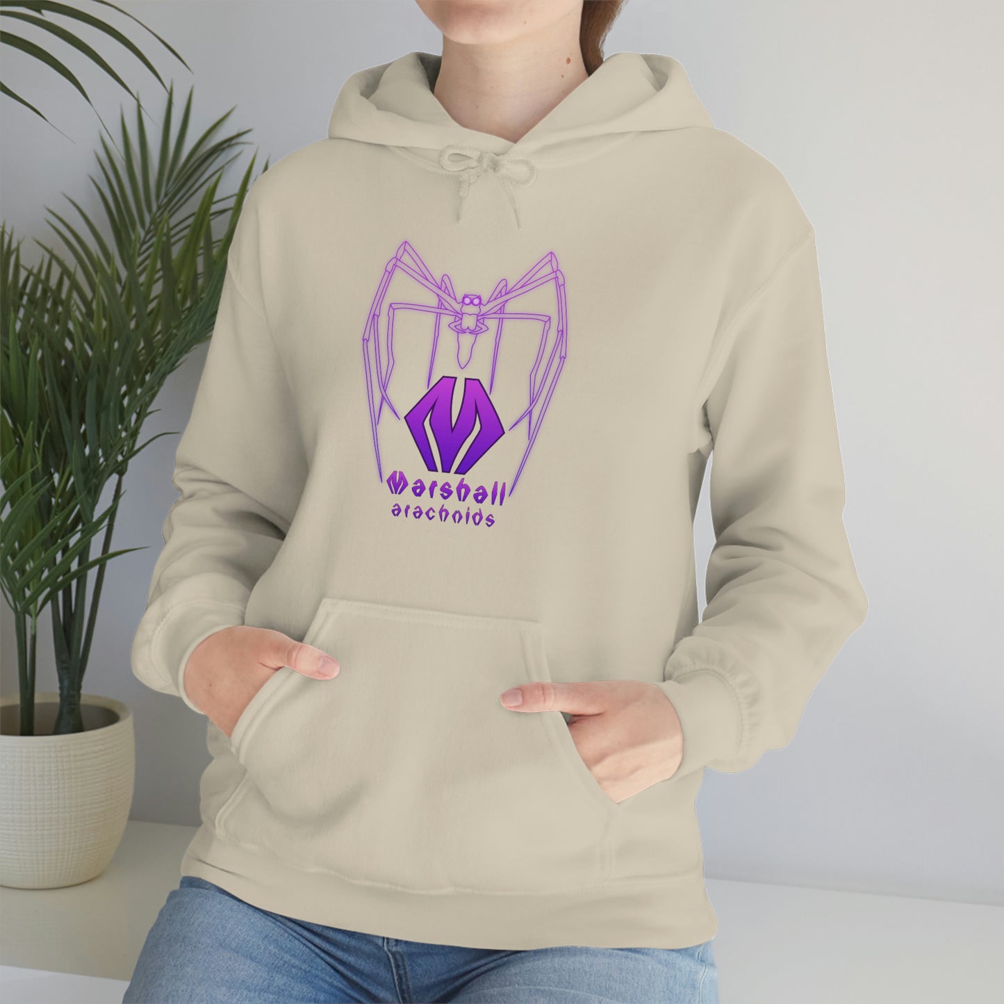 Deinopis logo - Unisex Heavy Blend™ Hooded Sweatshirt