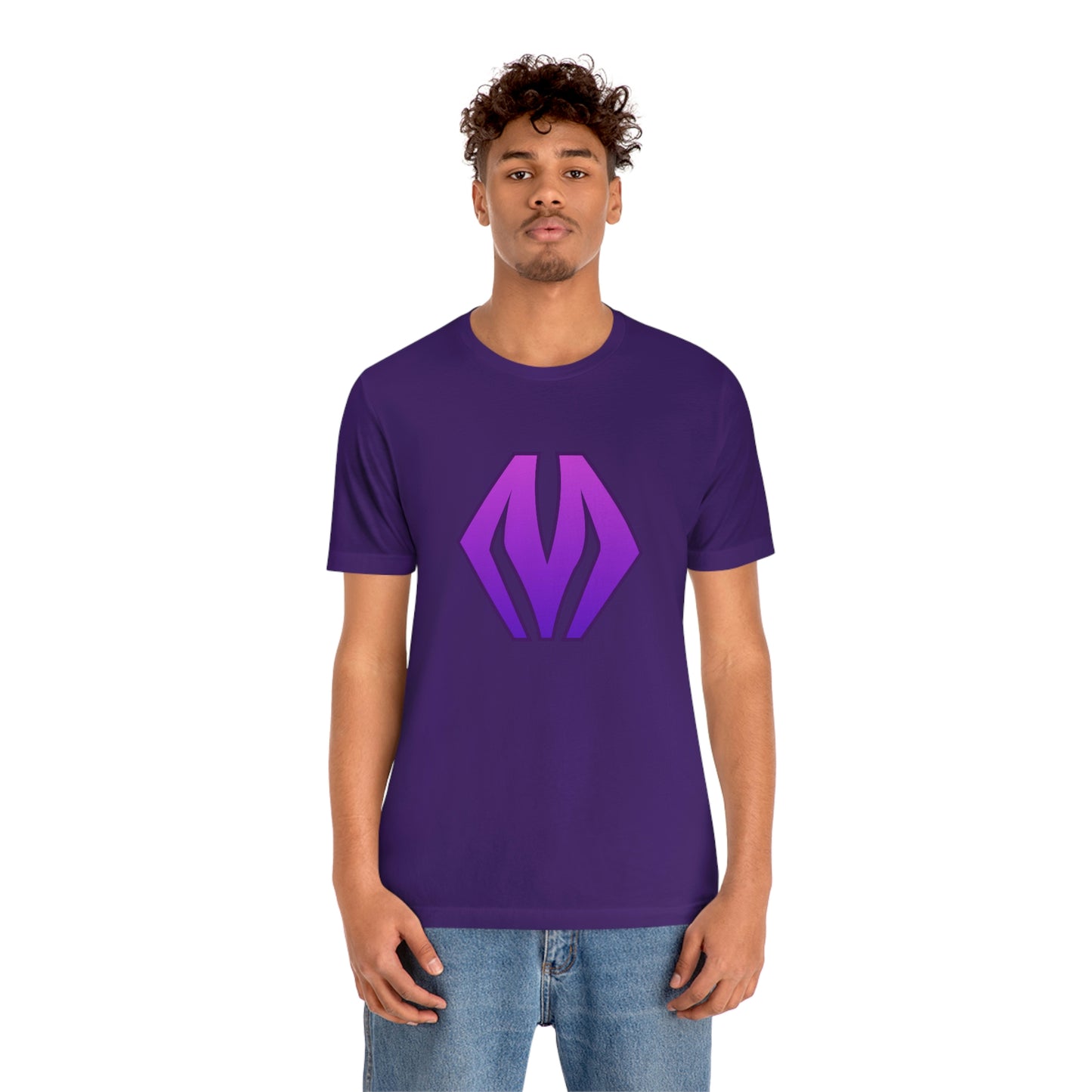 M logo - Unisex Jersey Short Sleeve Shirt