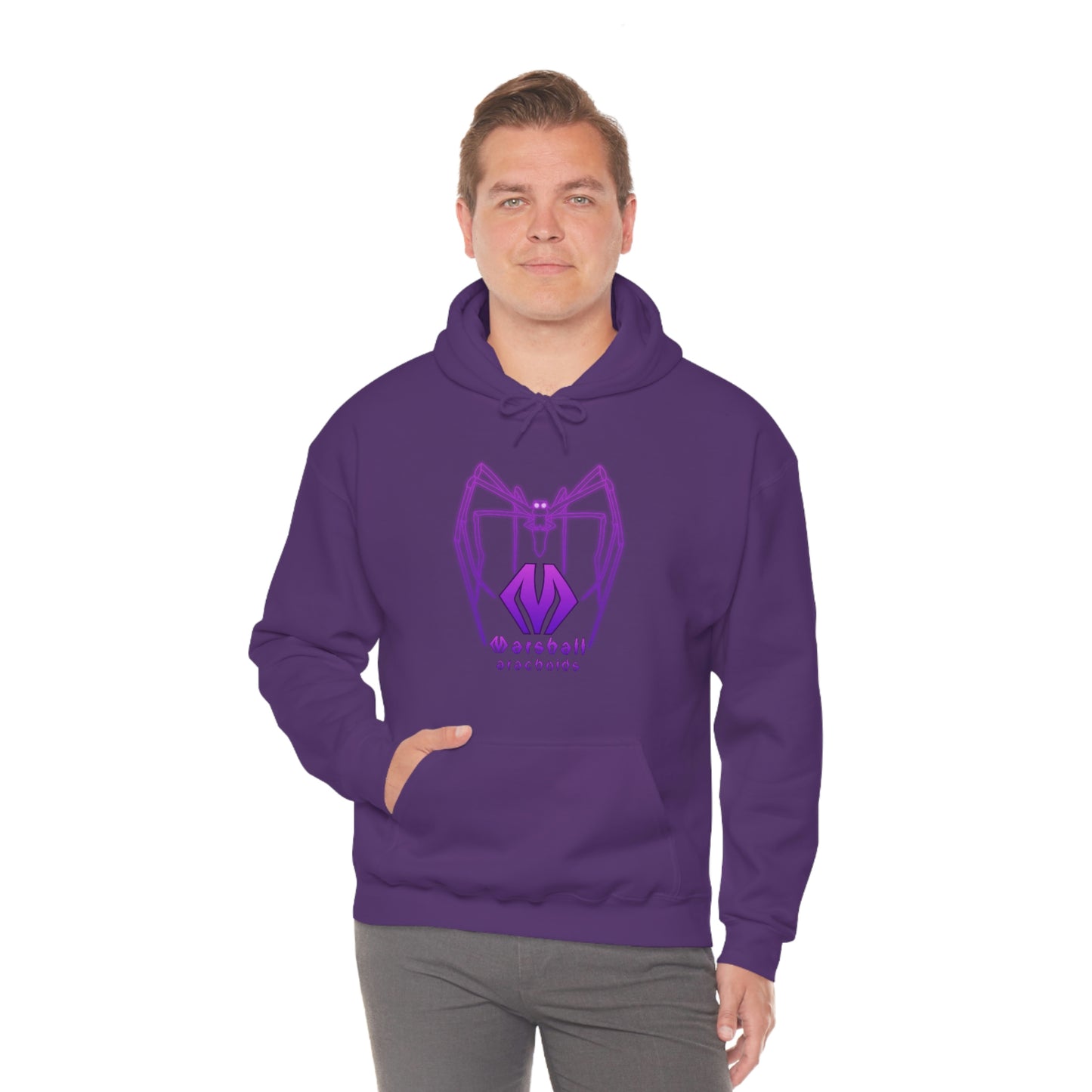 Deinopis logo - Unisex Heavy Blend™ Hooded Sweatshirt