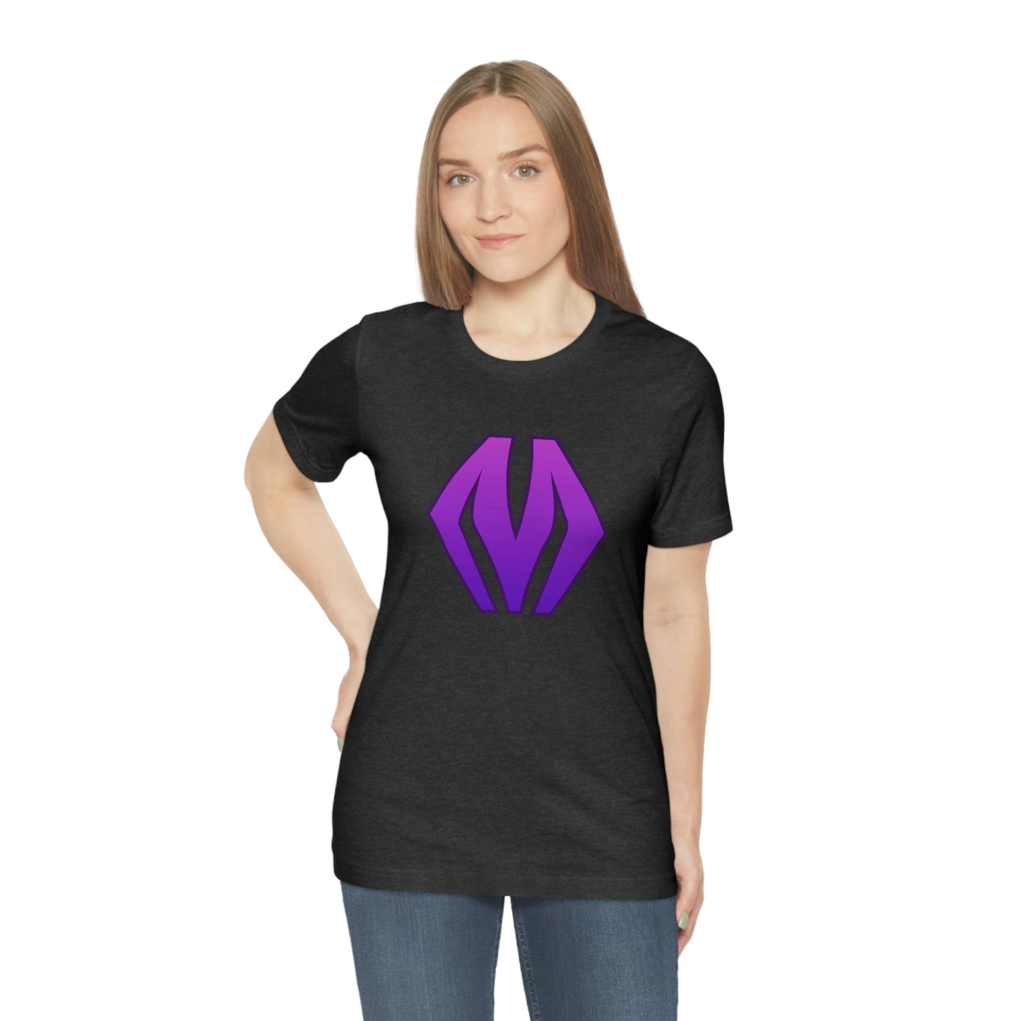 M logo - Unisex Jersey Short Sleeve Shirt
