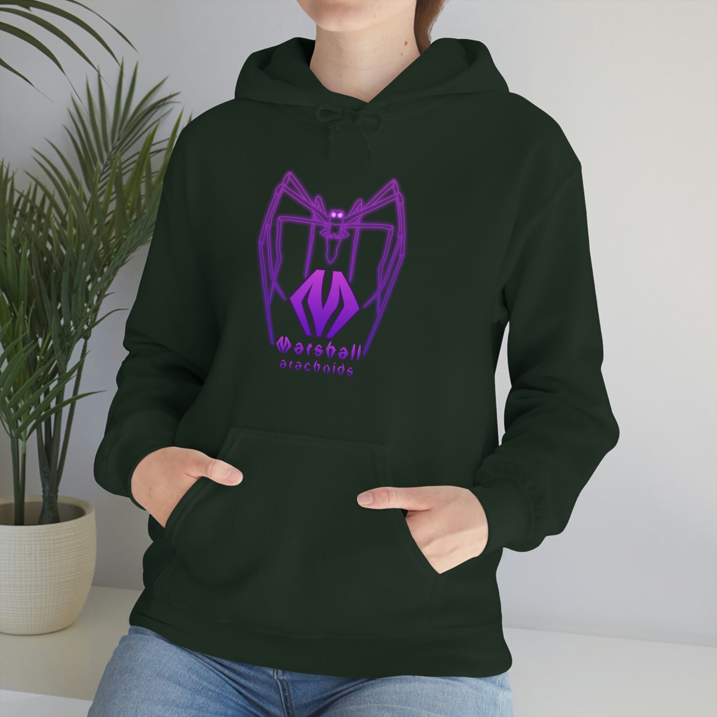 Deinopis logo - Unisex Heavy Blend™ Hooded Sweatshirt
