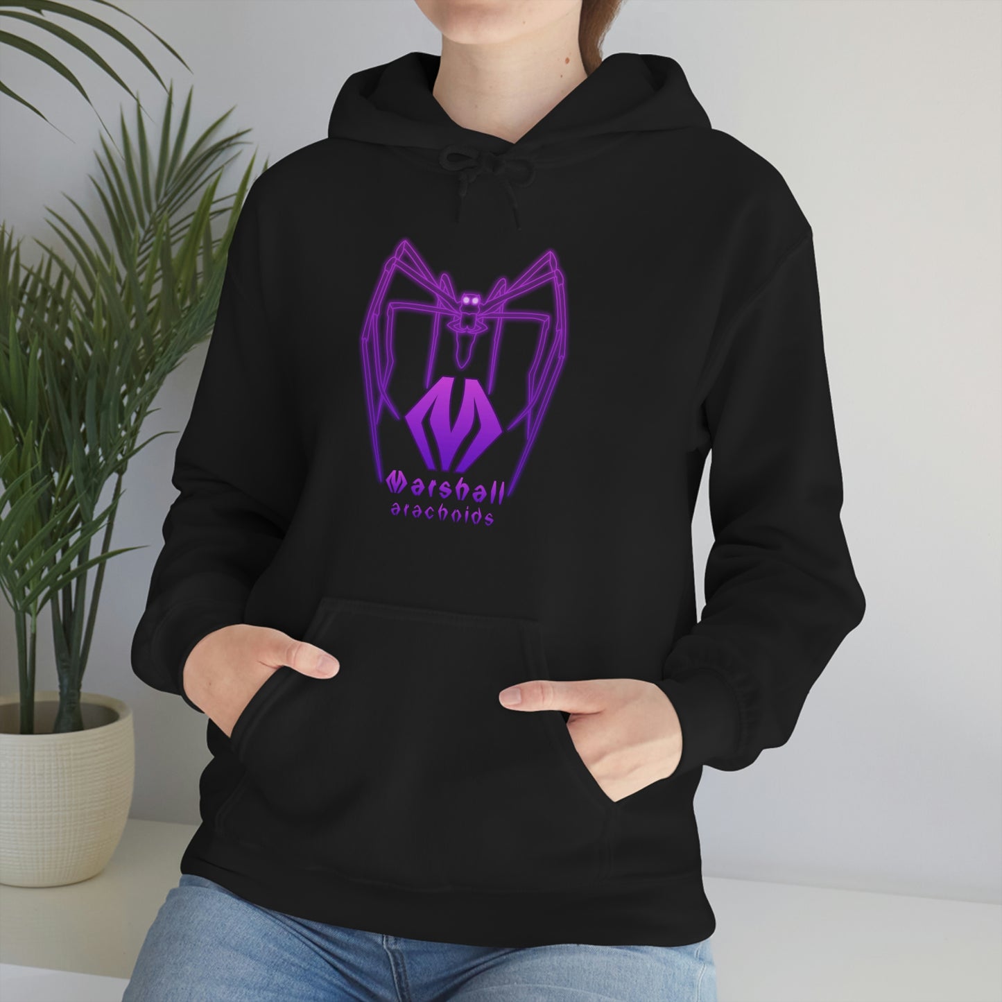 Deinopis logo - Unisex Heavy Blend™ Hooded Sweatshirt