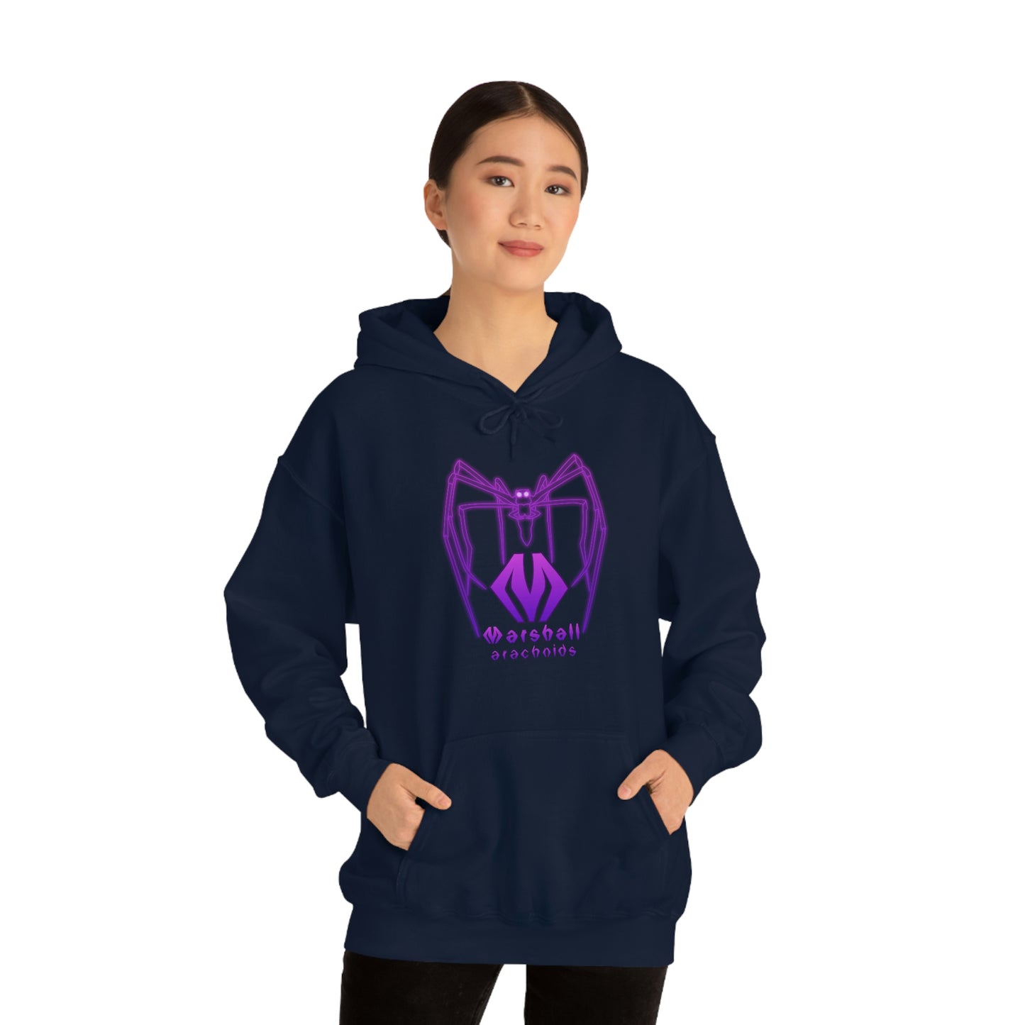 Deinopis logo - Unisex Heavy Blend™ Hooded Sweatshirt