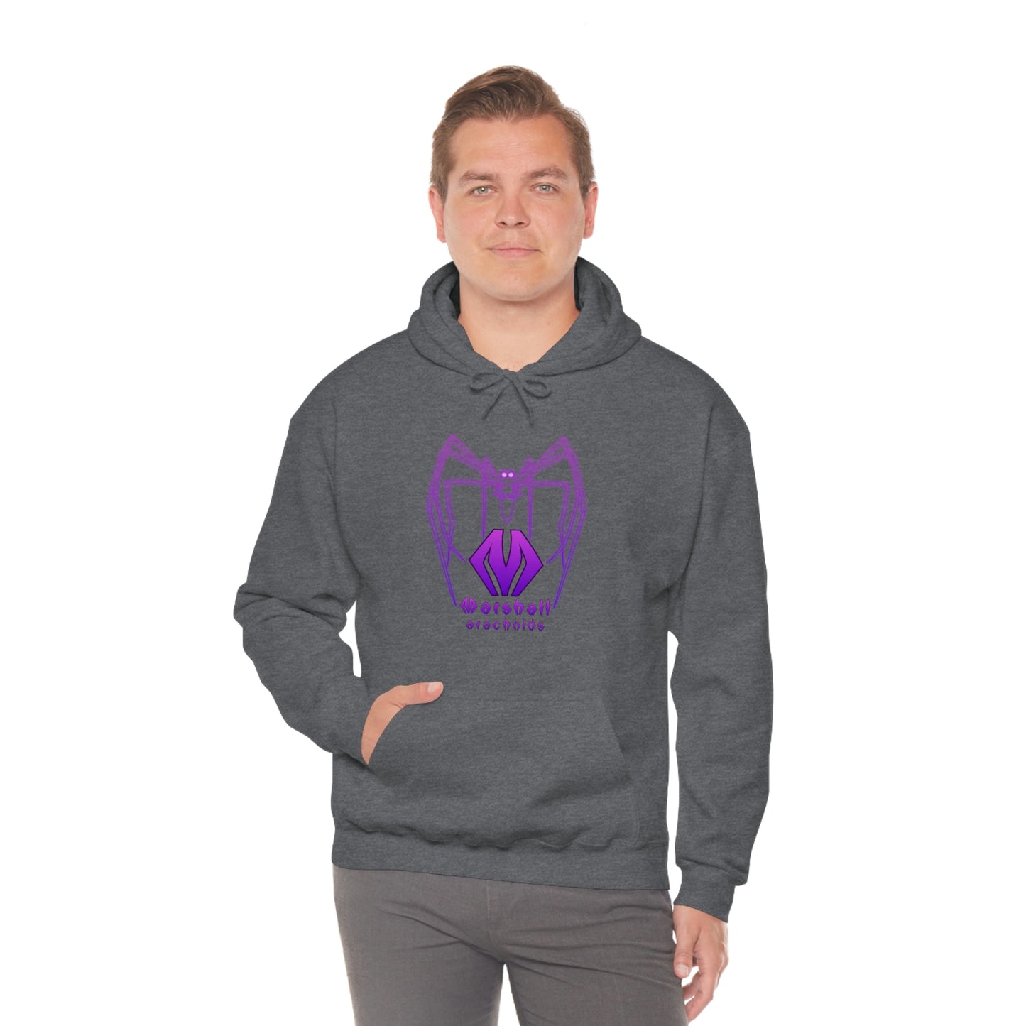 Deinopis logo - Unisex Heavy Blend™ Hooded Sweatshirt
