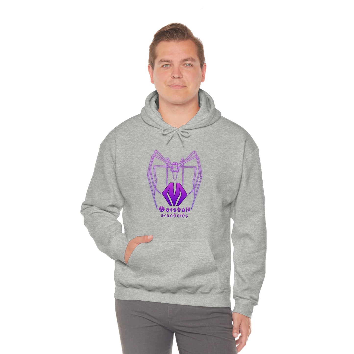 Deinopis logo - Unisex Heavy Blend™ Hooded Sweatshirt