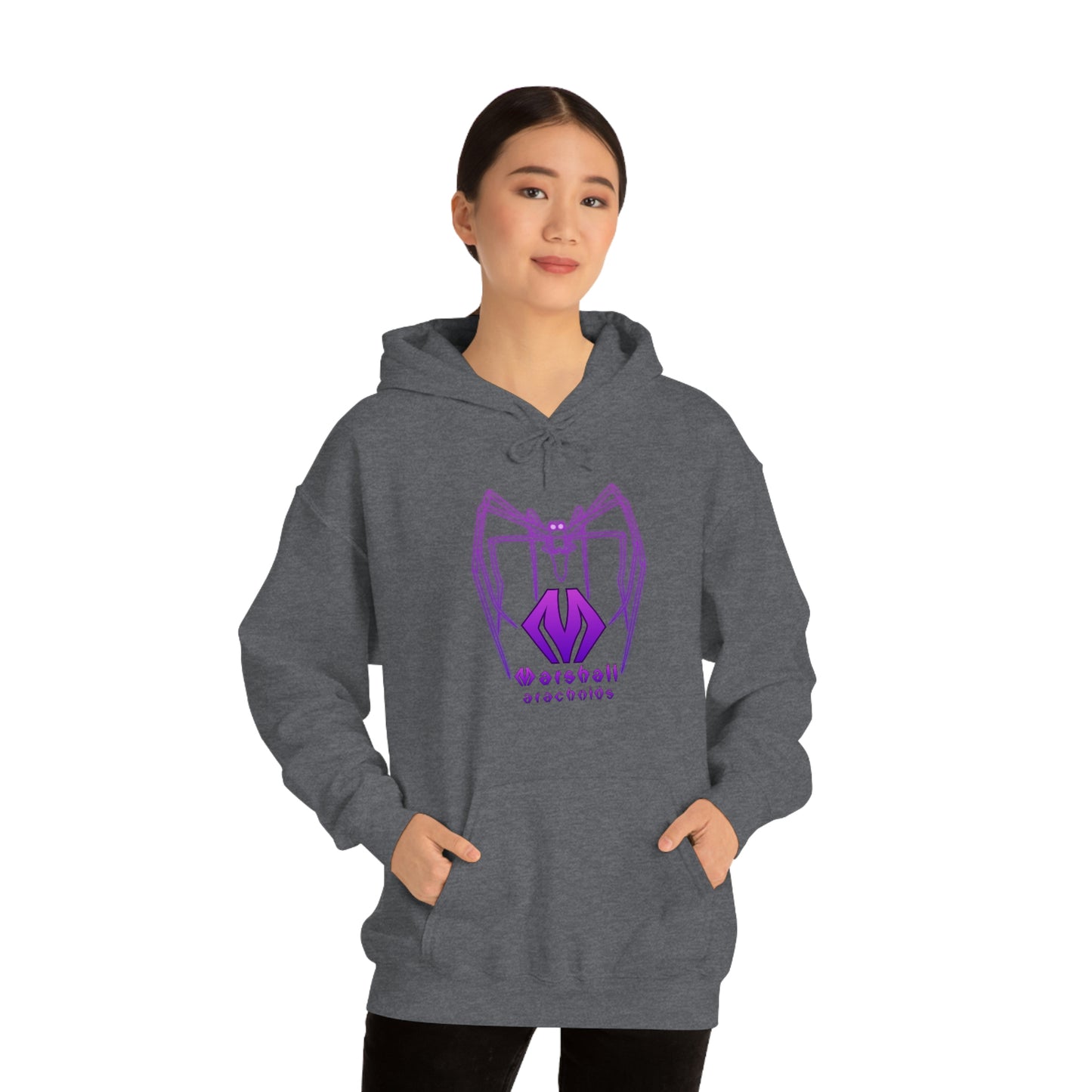Deinopis logo - Unisex Heavy Blend™ Hooded Sweatshirt