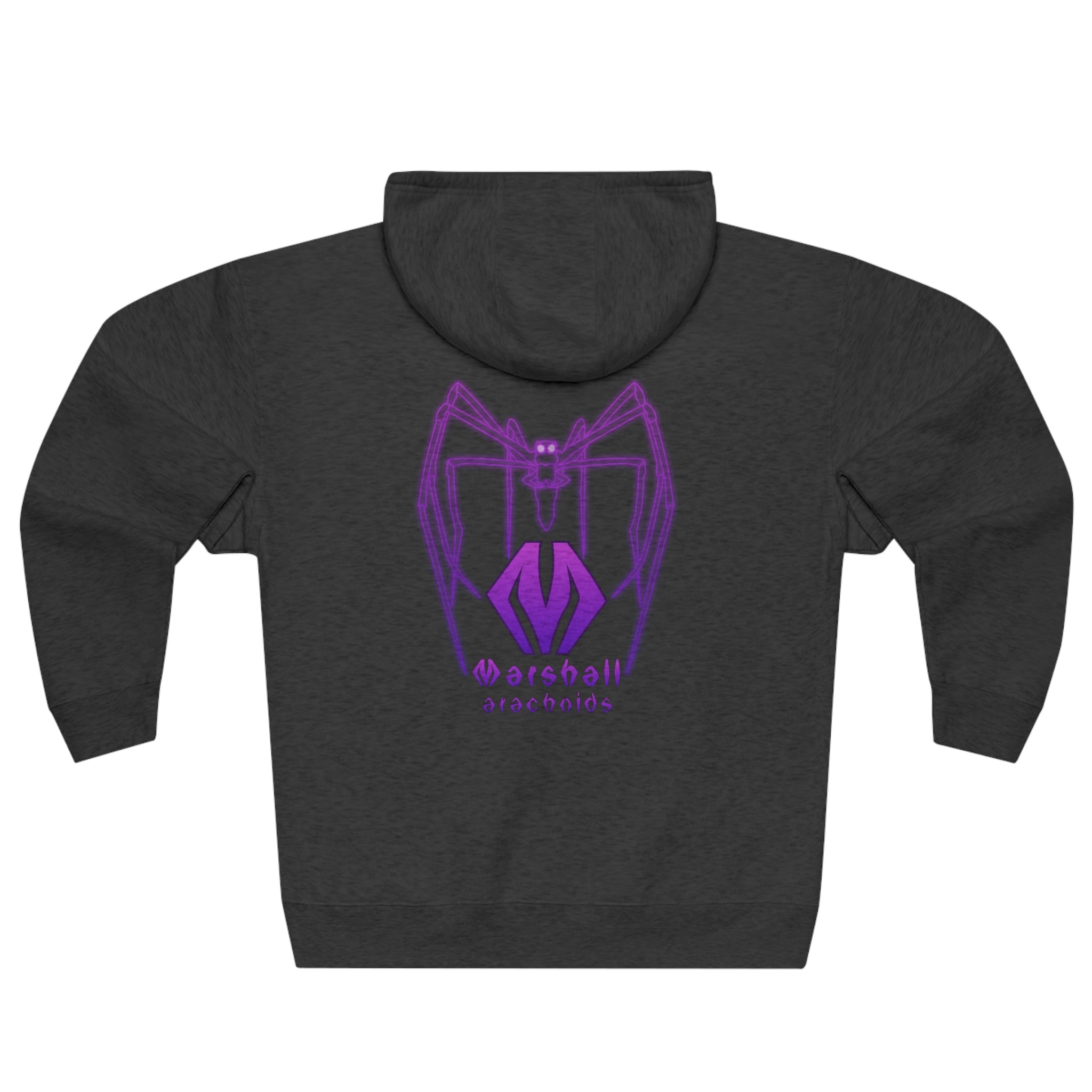 M logo / Deinopis logo - Unisex Premium Full Zip Hoodie – Marshall