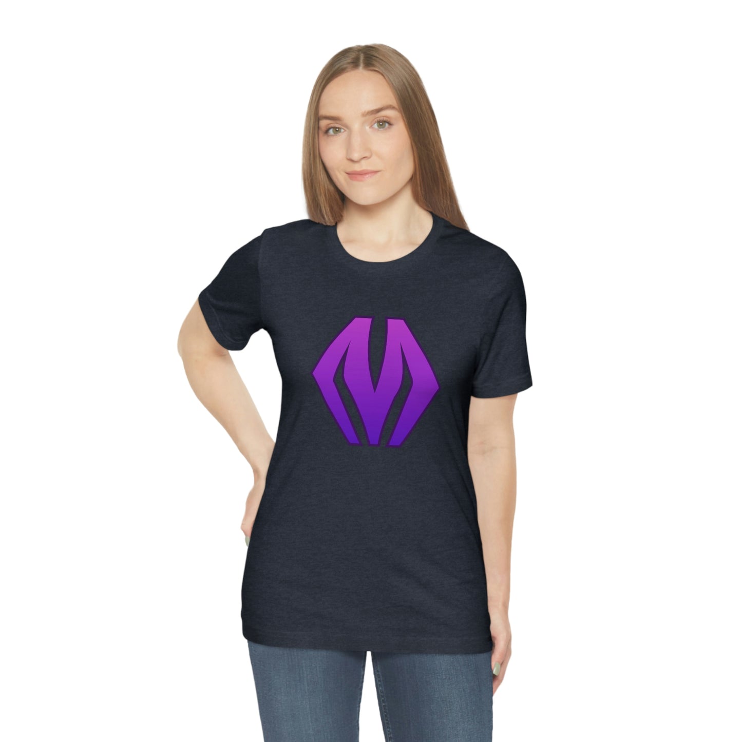 M logo - Unisex Jersey Short Sleeve Shirt