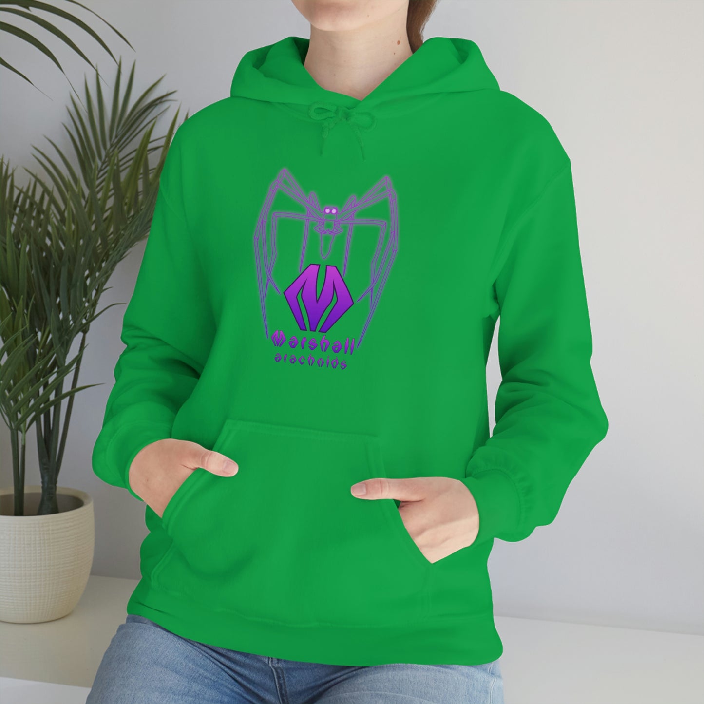 Deinopis logo - Unisex Heavy Blend™ Hooded Sweatshirt