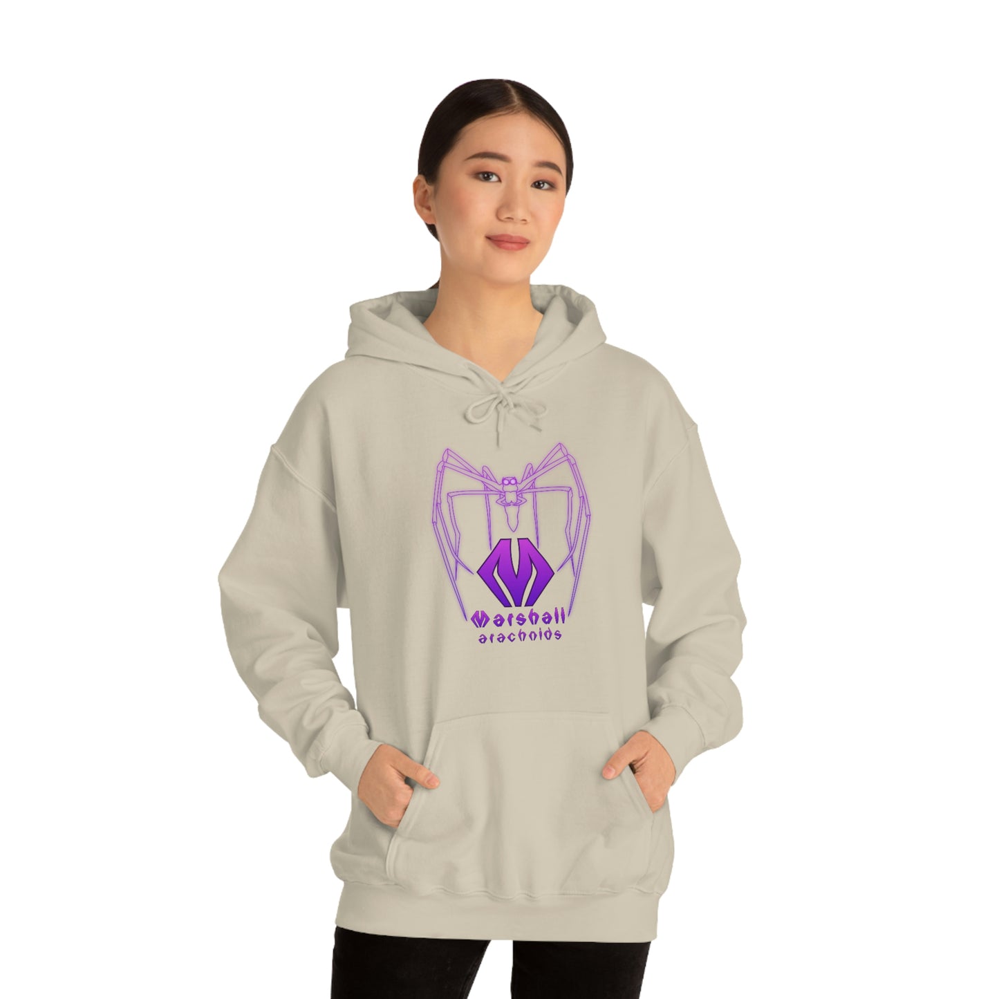 Deinopis logo - Unisex Heavy Blend™ Hooded Sweatshirt