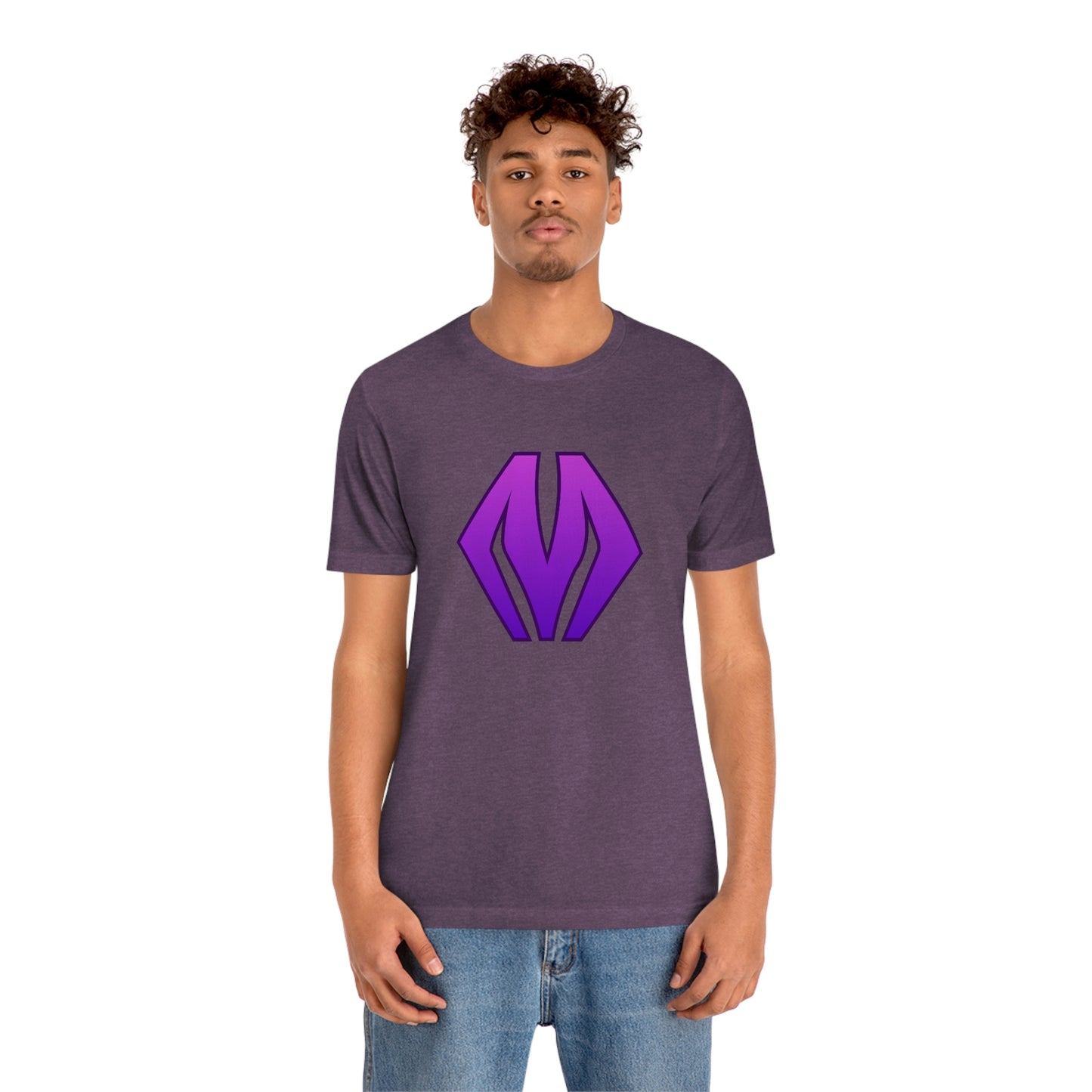 M logo - Unisex Jersey Short Sleeve Shirt