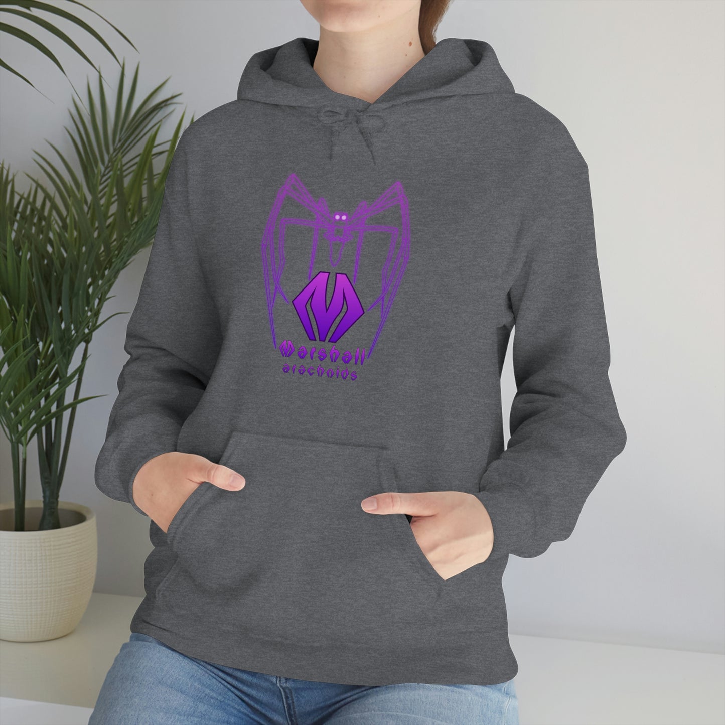 Deinopis logo - Unisex Heavy Blend™ Hooded Sweatshirt