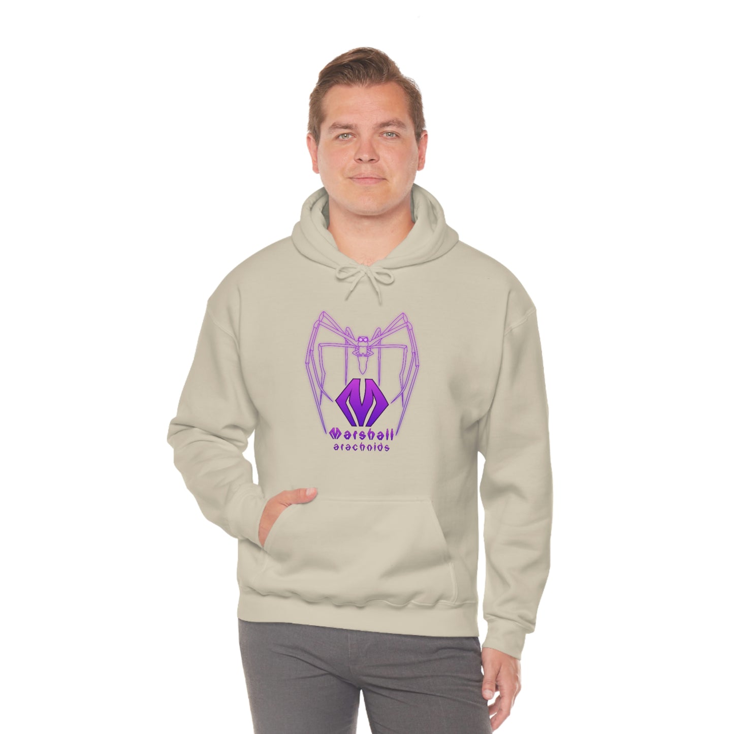 Deinopis logo - Unisex Heavy Blend™ Hooded Sweatshirt