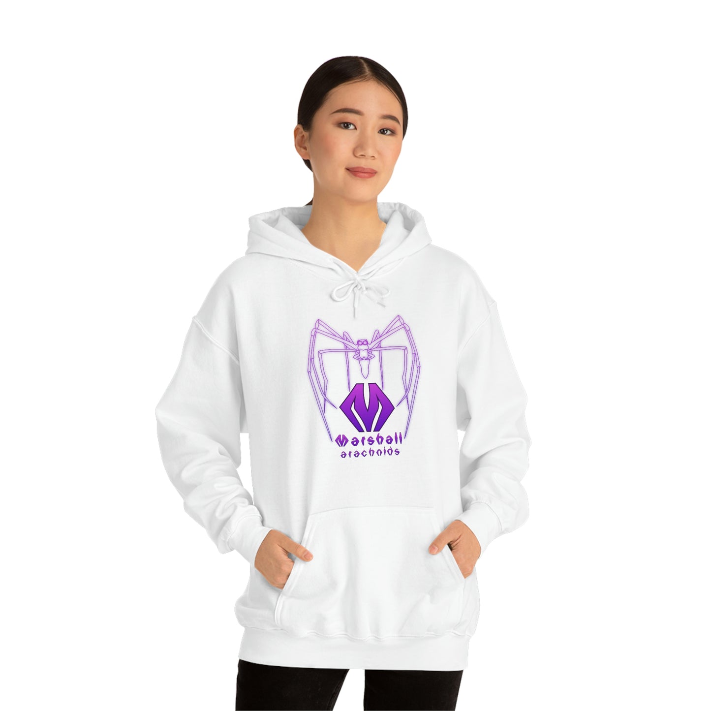 Deinopis logo - Unisex Heavy Blend™ Hooded Sweatshirt