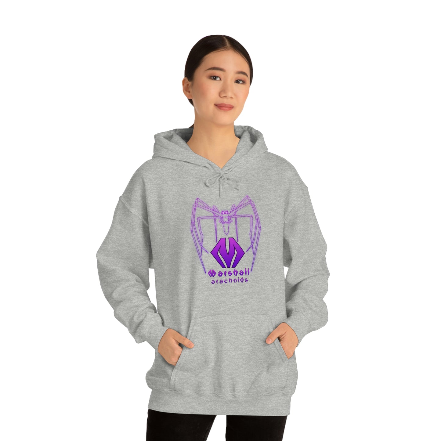 Deinopis logo - Unisex Heavy Blend™ Hooded Sweatshirt