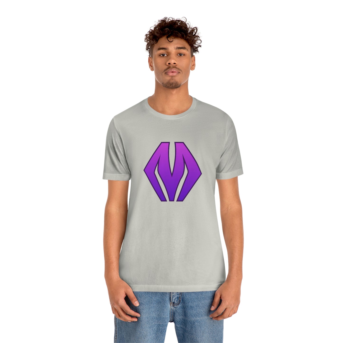 M logo - Unisex Jersey Short Sleeve Shirt
