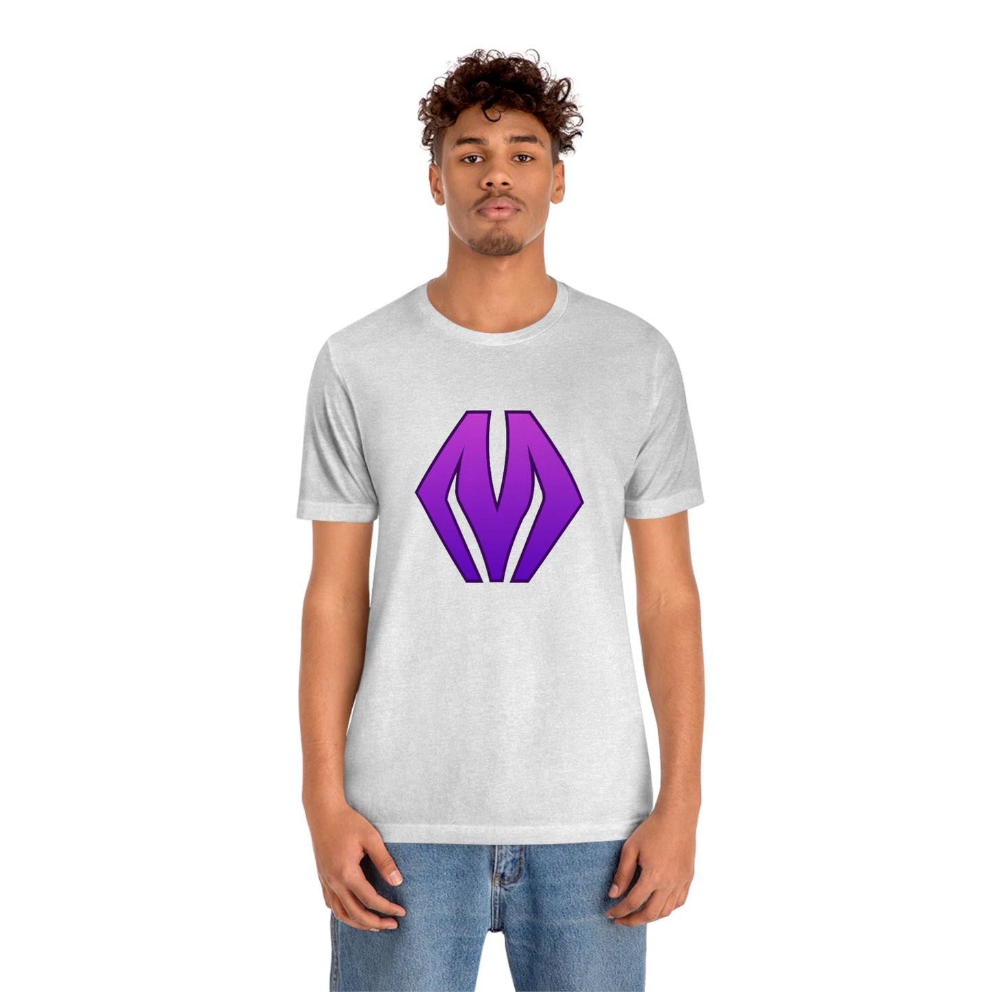 M logo - Unisex Jersey Short Sleeve Shirt