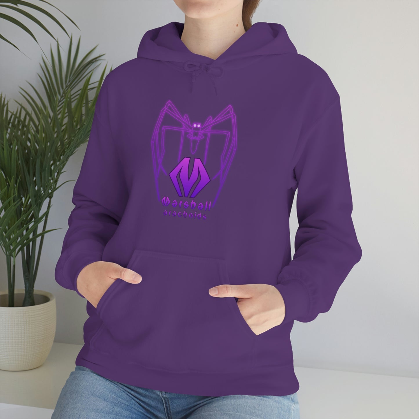 Deinopis logo - Unisex Heavy Blend™ Hooded Sweatshirt