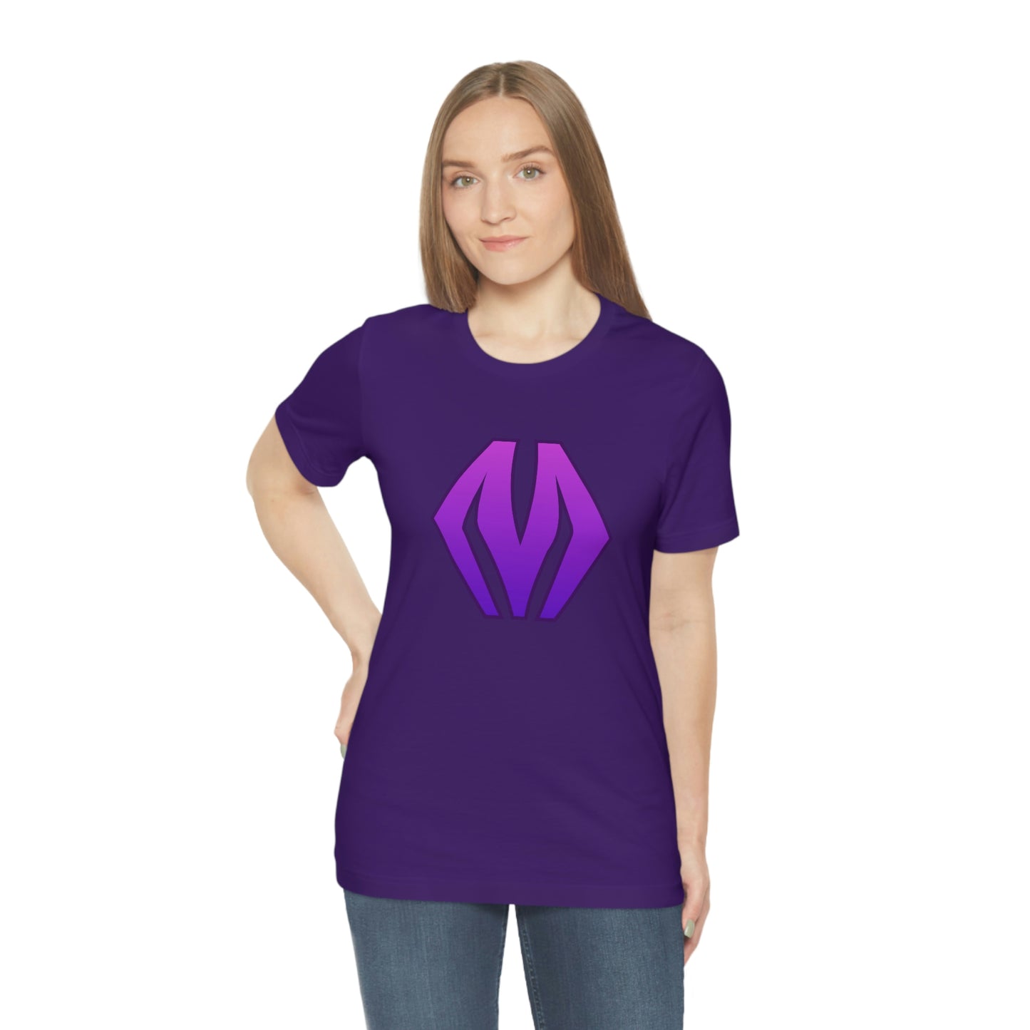 M logo - Unisex Jersey Short Sleeve Shirt