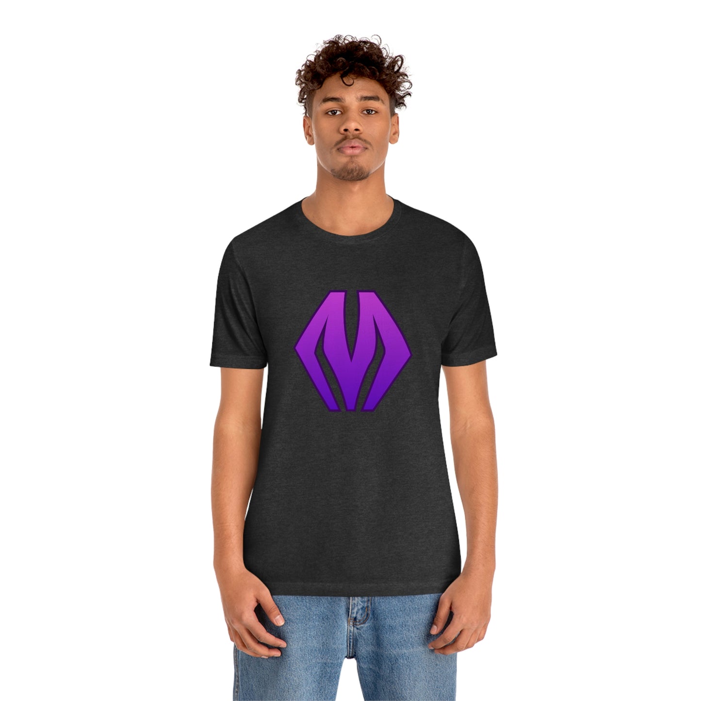 M logo - Unisex Jersey Short Sleeve Shirt