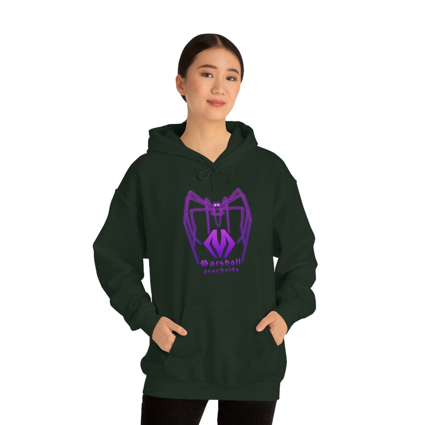 Deinopis logo - Unisex Heavy Blend™ Hooded Sweatshirt
