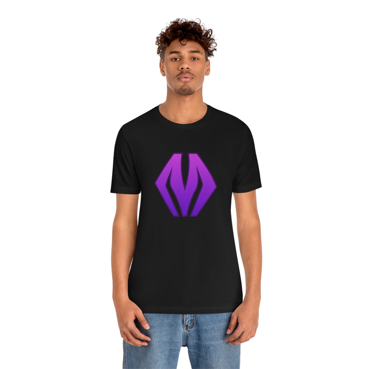 M logo - Unisex Jersey Short Sleeve Shirt