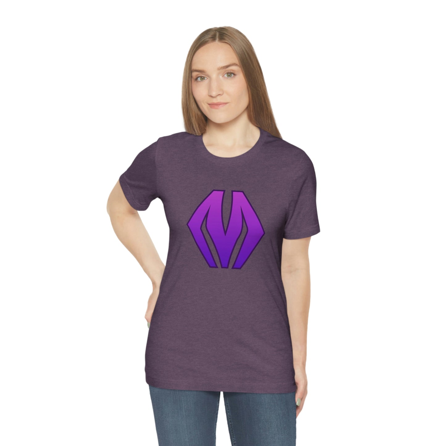 M logo - Unisex Jersey Short Sleeve Shirt