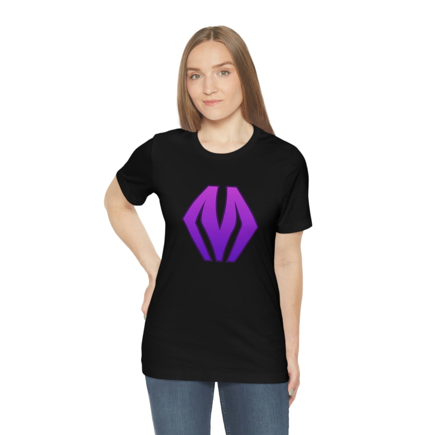 M logo - Unisex Jersey Short Sleeve Shirt