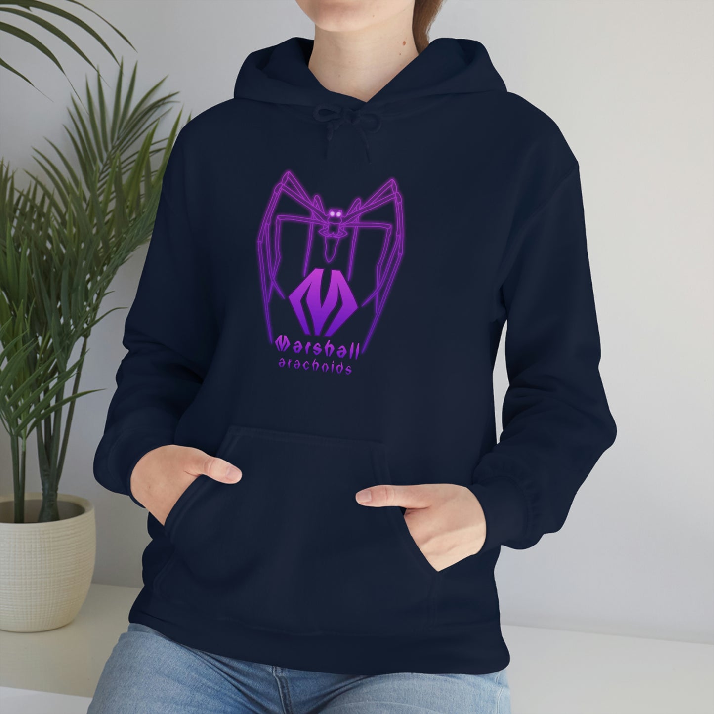 Deinopis logo - Unisex Heavy Blend™ Hooded Sweatshirt