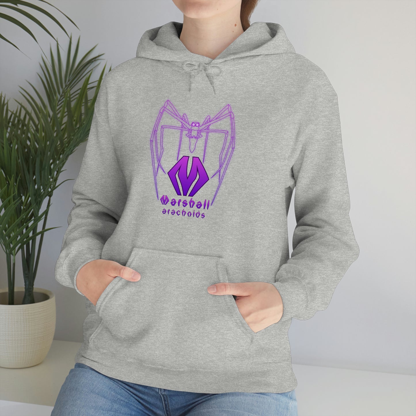 Deinopis logo - Unisex Heavy Blend™ Hooded Sweatshirt
