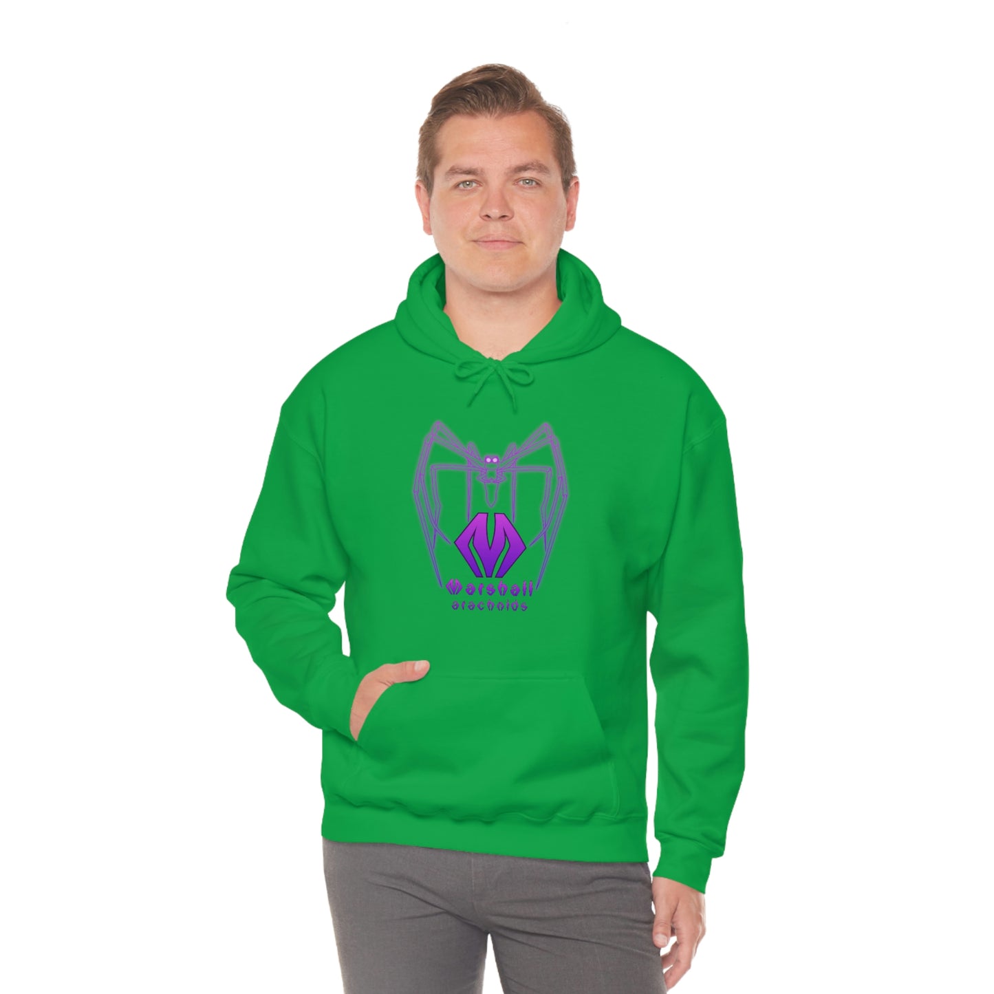 Deinopis logo - Unisex Heavy Blend™ Hooded Sweatshirt