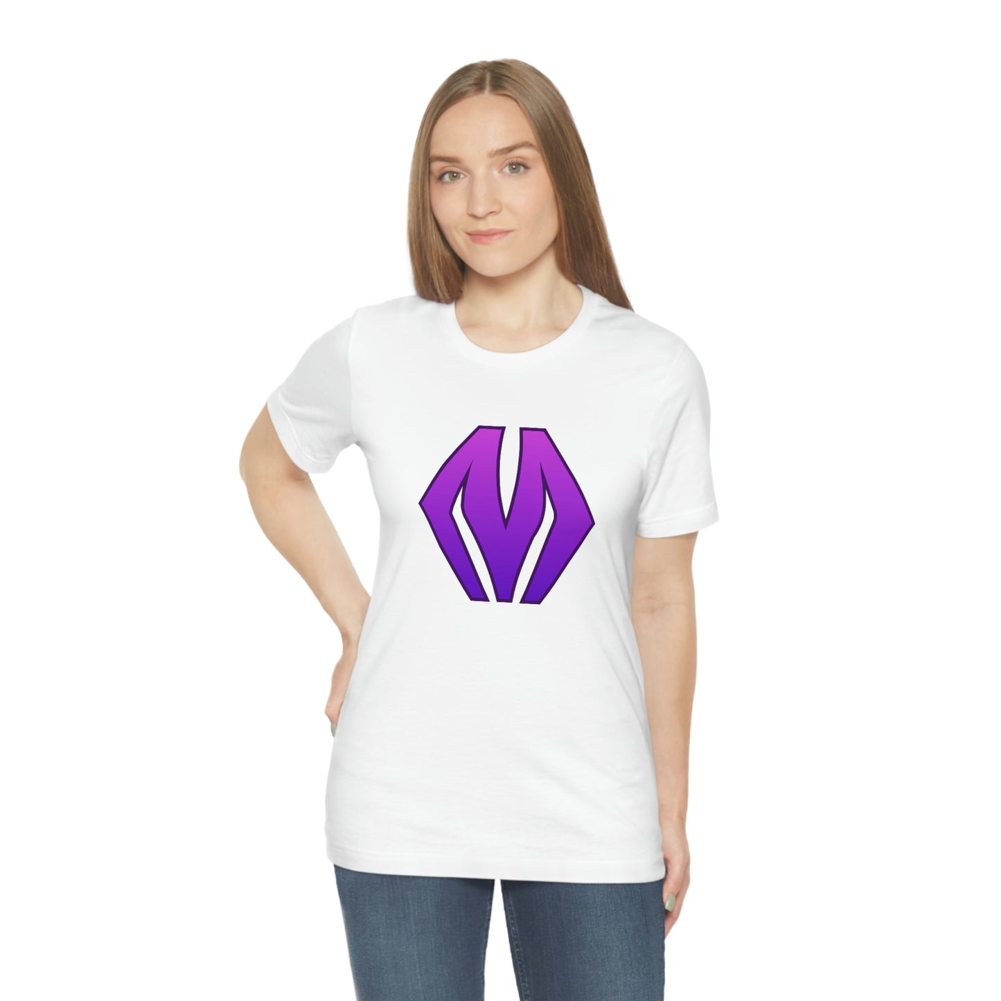 M logo - Unisex Jersey Short Sleeve Shirt