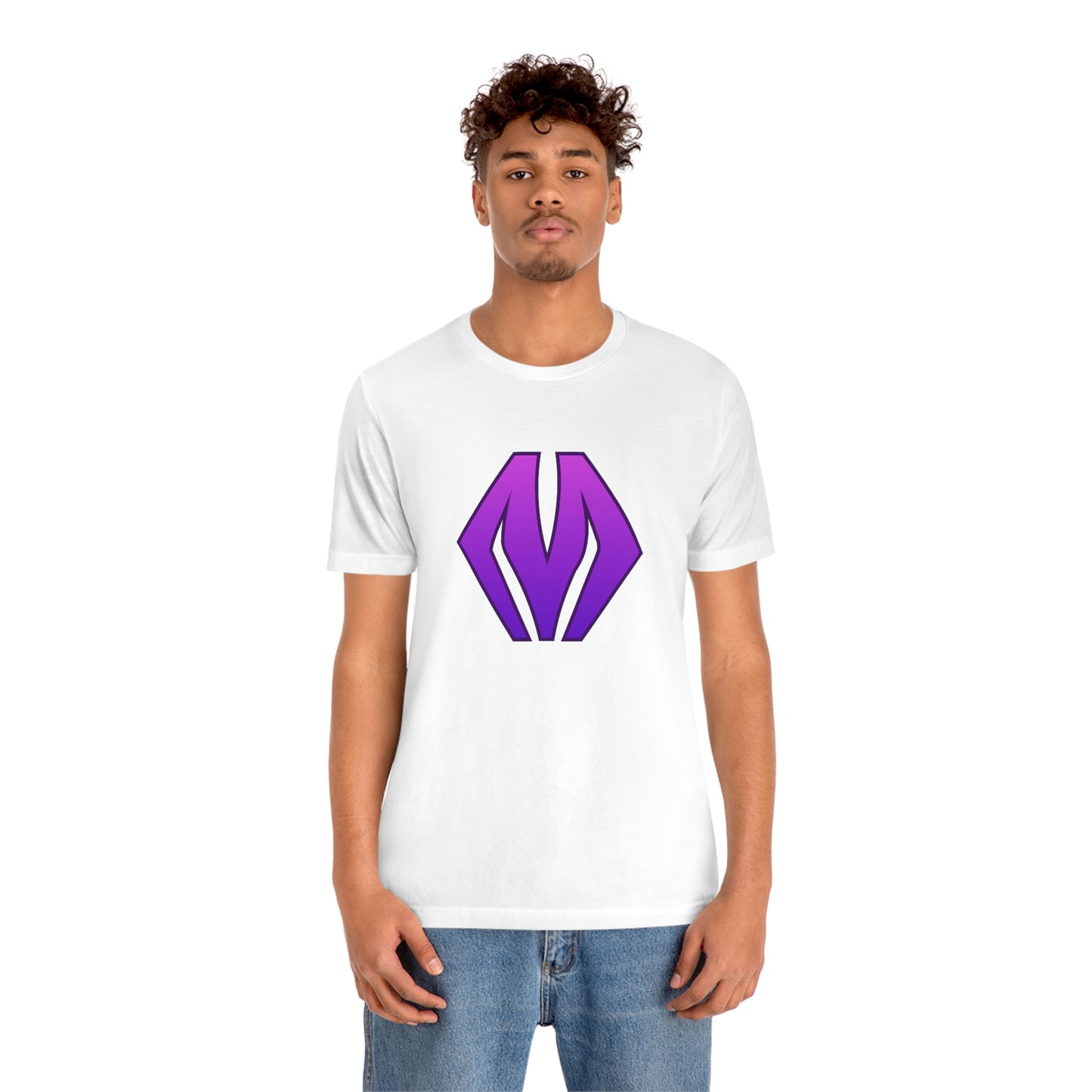 M logo - Unisex Jersey Short Sleeve Shirt