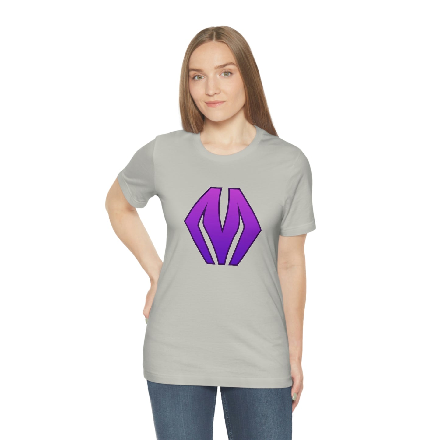 M logo - Unisex Jersey Short Sleeve Shirt