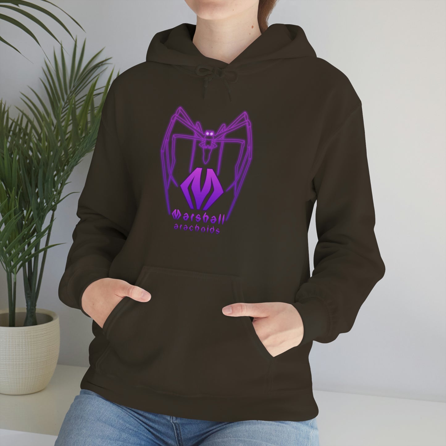Deinopis logo - Unisex Heavy Blend™ Hooded Sweatshirt