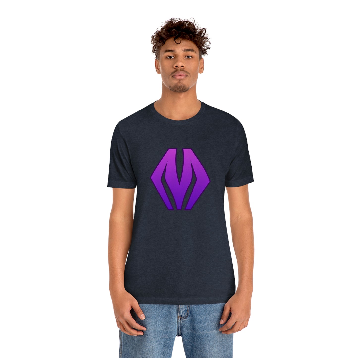 M logo - Unisex Jersey Short Sleeve Shirt