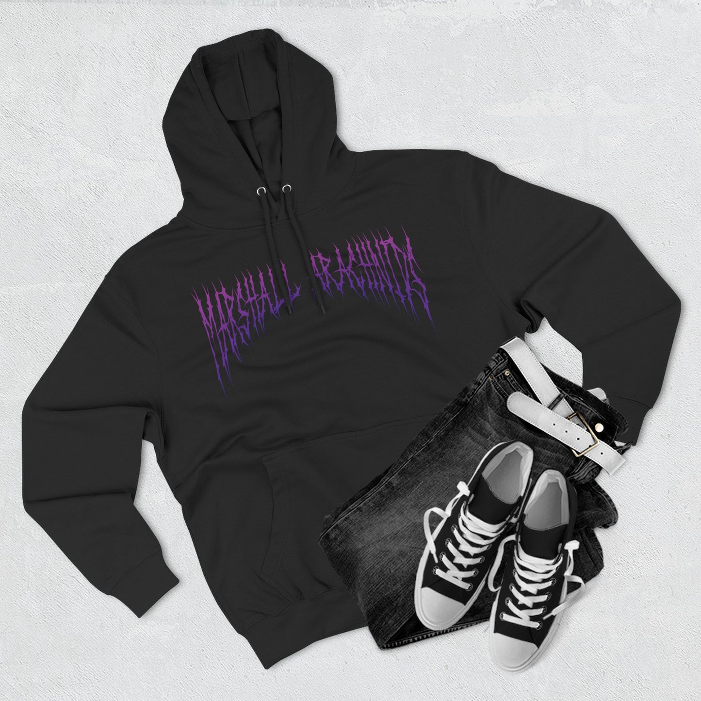 Nightbringer Three-Panel Fleece Hoodie **RUNS SMALL**