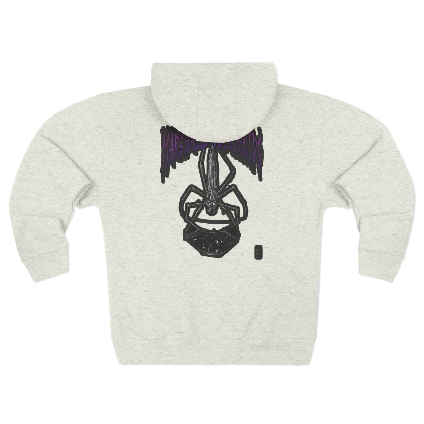 Death Metal Marshall Arachnids Unisex Zip Hoodie