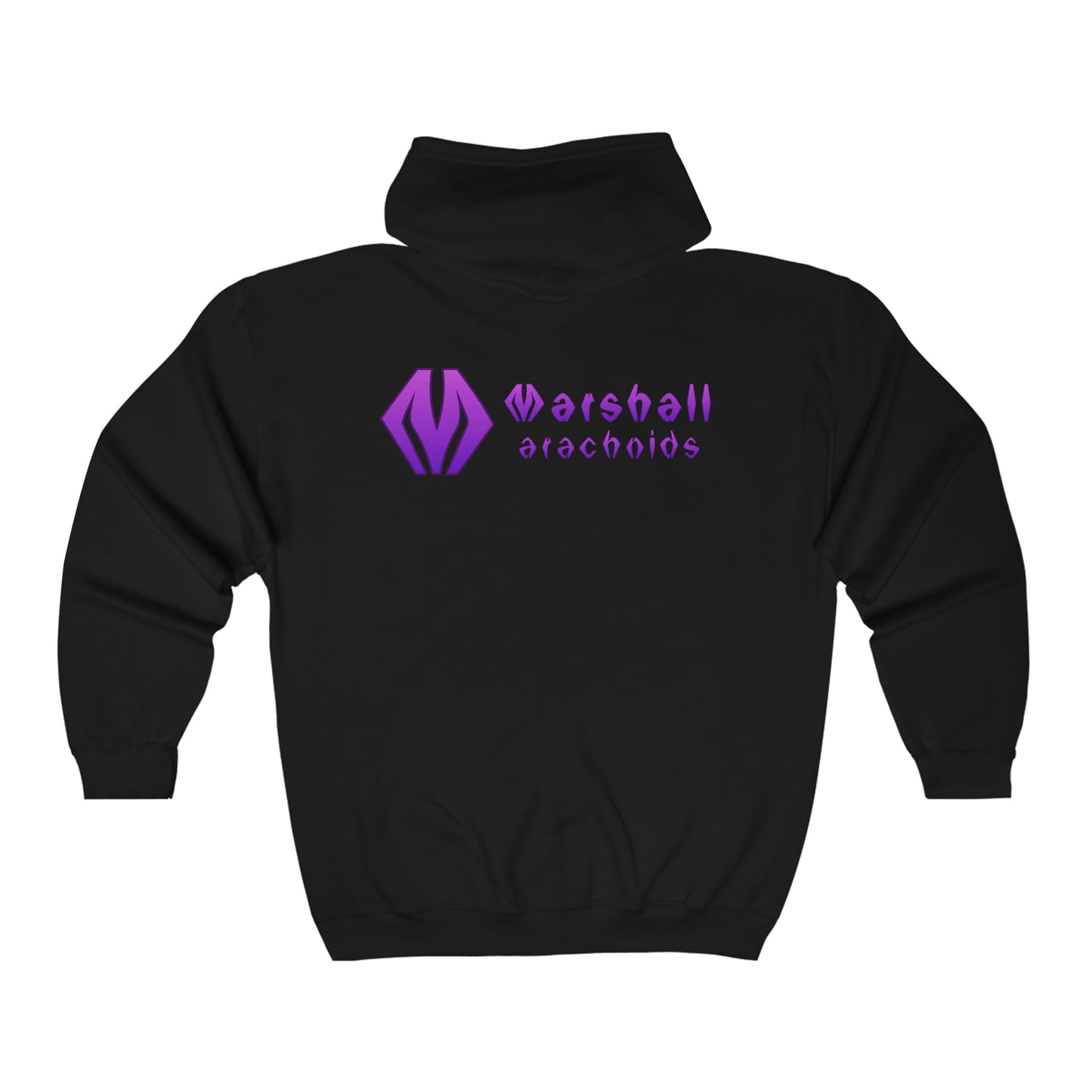 M logo / MA logo - Unisex Heavy Blend™ Full Zip Hooded Sweatshirt