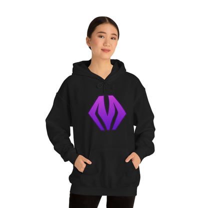 M logo - Unisex Heavy Blend™ Hooded Sweatshirt