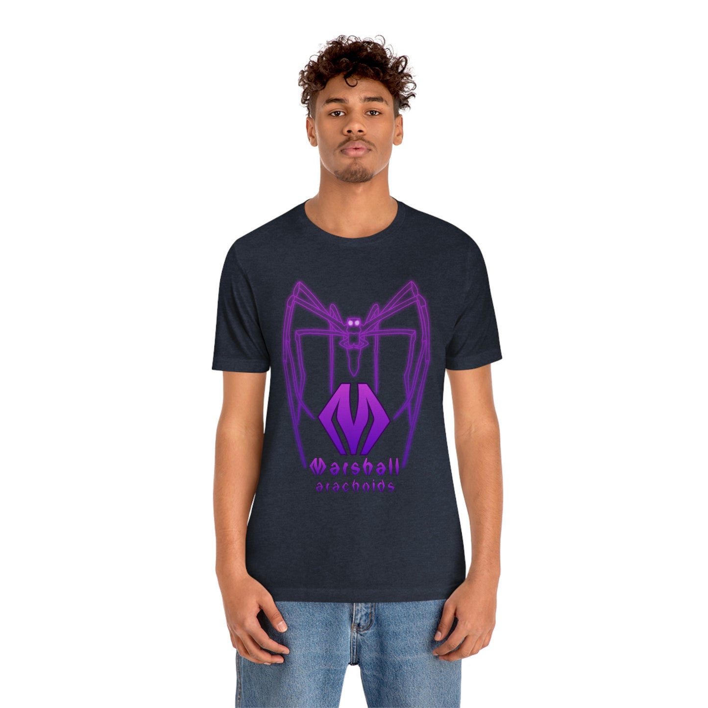 Deinopis logo - Unisex Jersey Short Sleeve Shirt