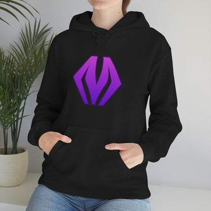 M logo - Unisex Heavy Blend™ Hooded Sweatshirt