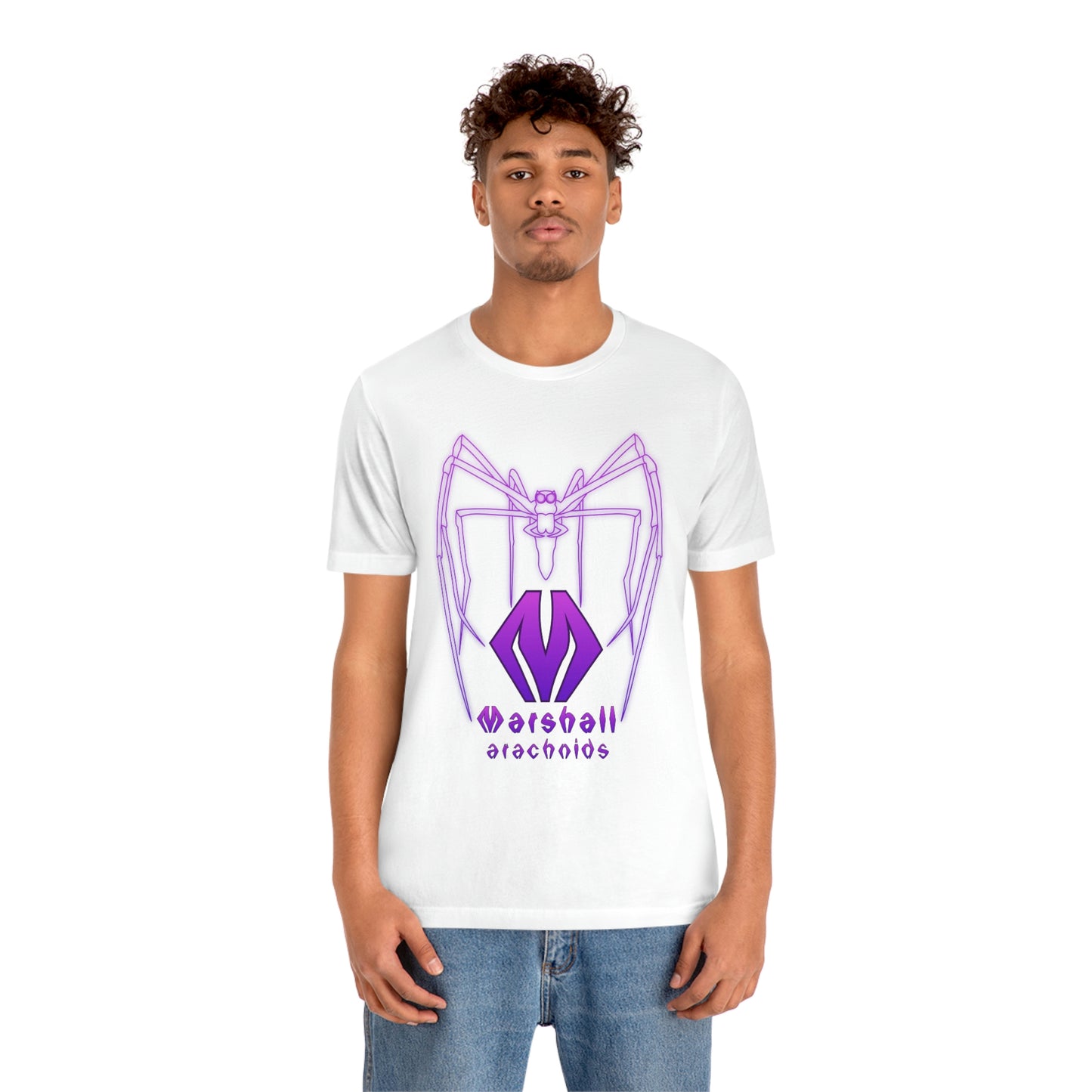 Deinopis logo - Unisex Jersey Short Sleeve Shirt