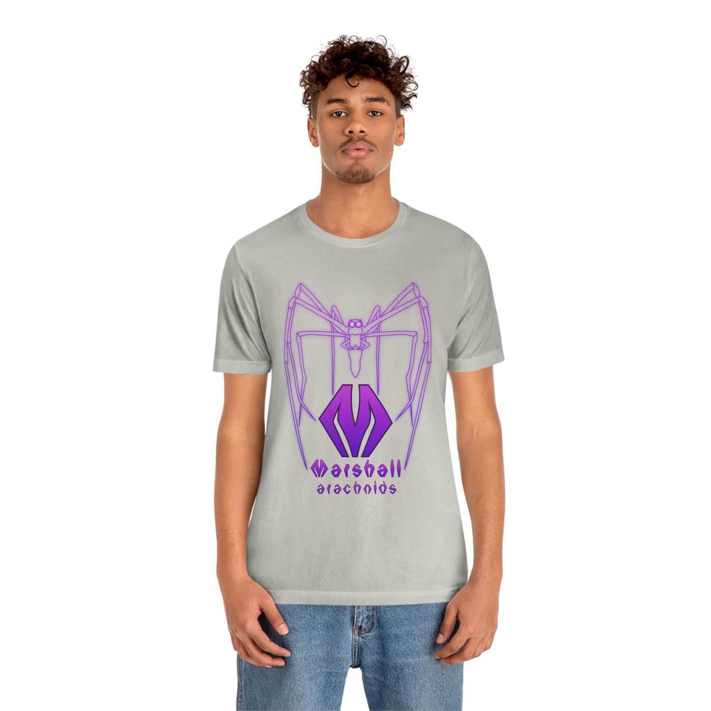 Deinopis logo - Unisex Jersey Short Sleeve Shirt