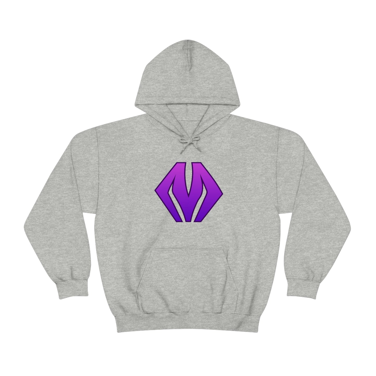 M logo - Unisex Heavy Blend™ Hooded Sweatshirt