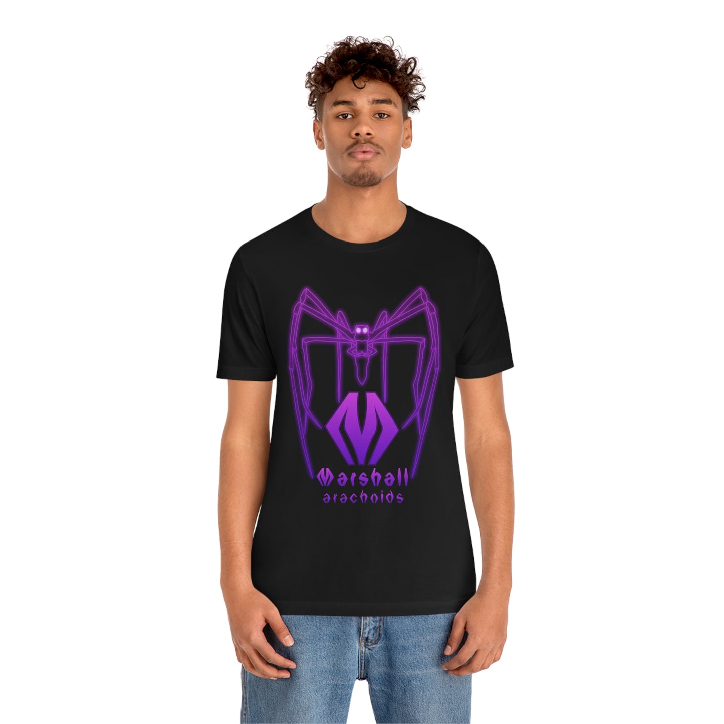 Deinopis logo - Unisex Jersey Short Sleeve Shirt