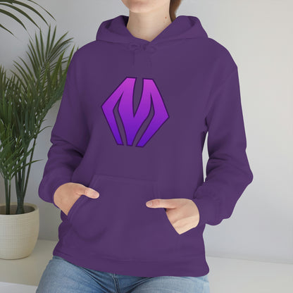 M logo - Unisex Heavy Blend™ Hooded Sweatshirt