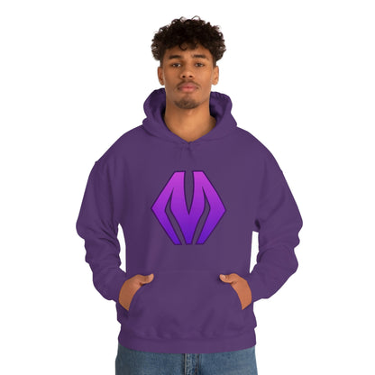 M logo - Unisex Heavy Blend™ Hooded Sweatshirt